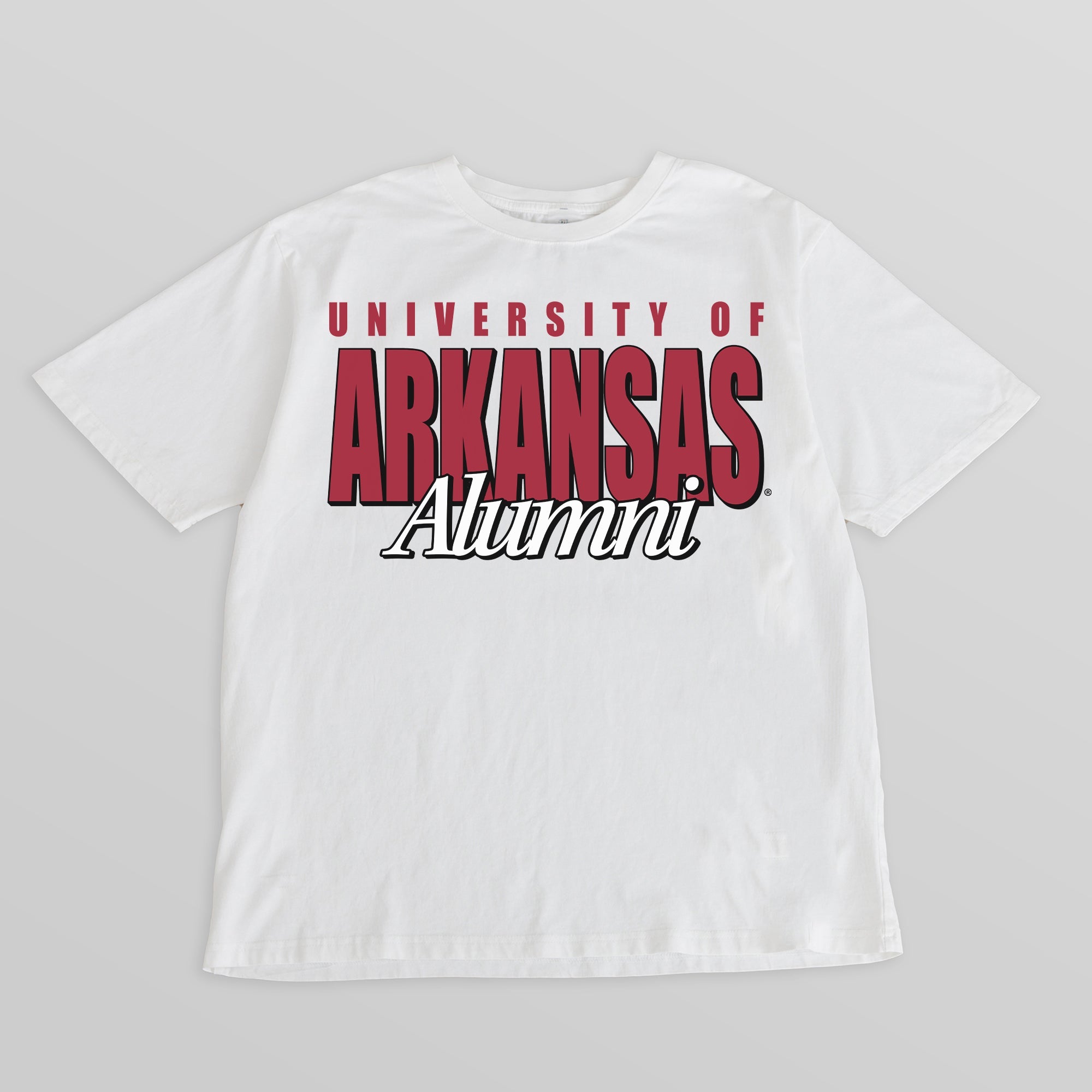 ARKANSAS RAZORBACKS ALUMNI ERA WASHED RELAXED FIT TEE