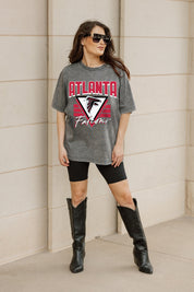 ATLANTA FALCONS PLAY IT FORWARD OVERSIZED CREWNECK TEE