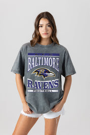 BALTIMORE RAVENS CLASSIC GRIND WASHED RELAXED FIT TEE
