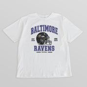 BALTIMORE RAVENS PLAY TO WIN WASHED RELAXED FIT TEE