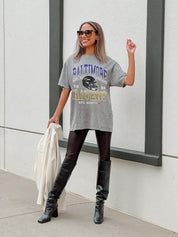 BALTIMORE RAVENS Nothing But The Best Oversized Crewneck Tee