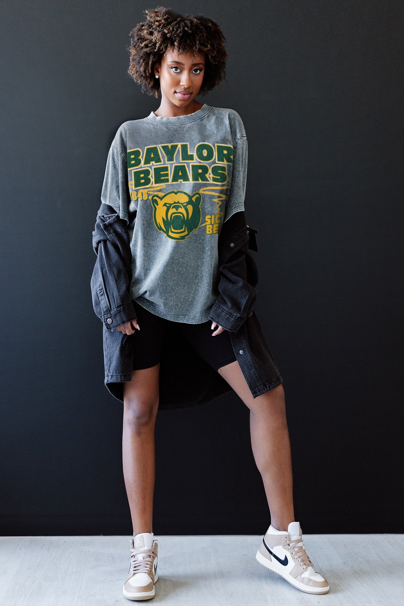 BAYLOR BEARS KEEP THE LEAD OVERSIZED CREWNECK TEE