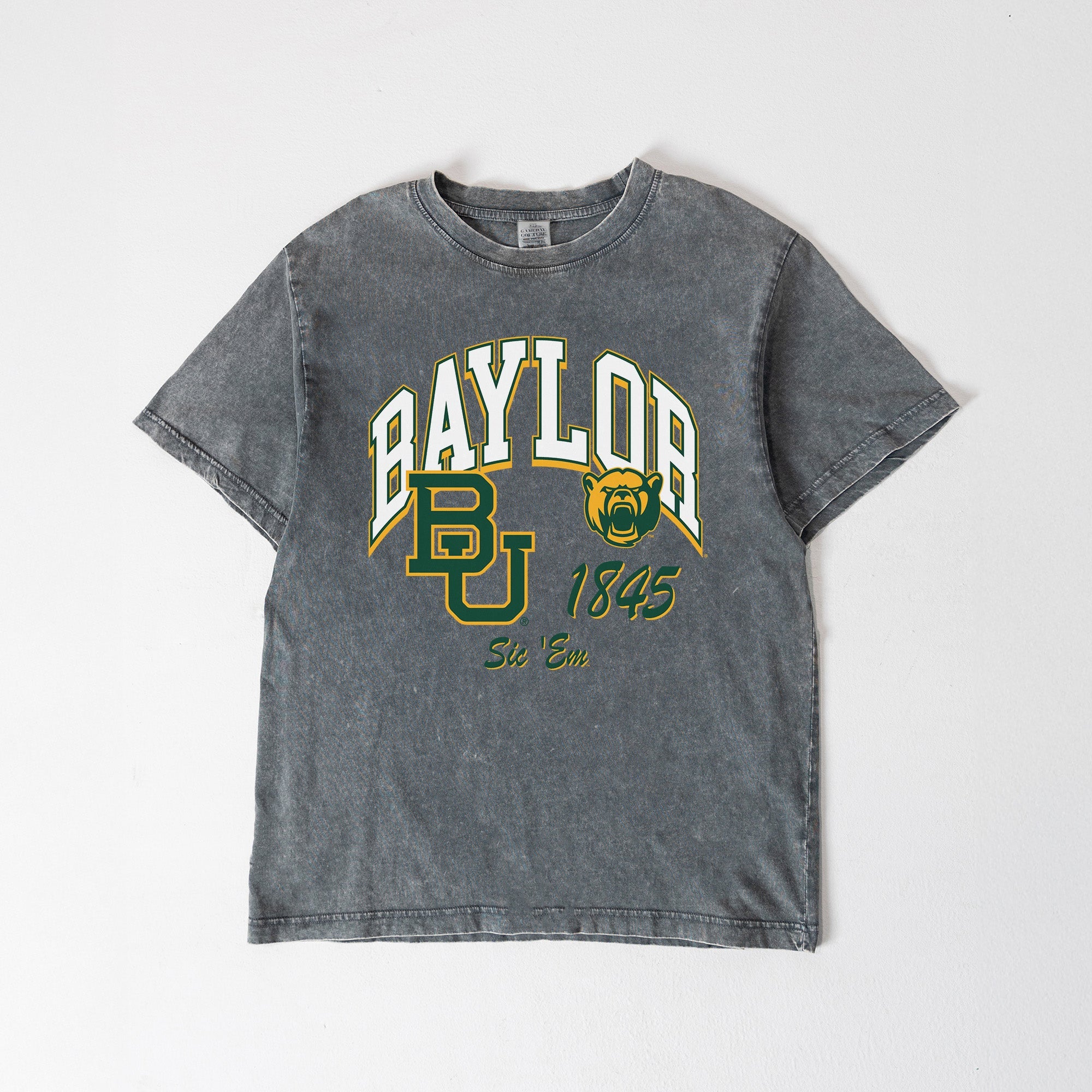 BAYLOR BEARS CLASSIC MOTION WASHED RELAXED FIT TEE