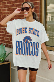 BOISE STATE BRONCOS FIERCE FOCUS WASHED RELAXED FIT TEE