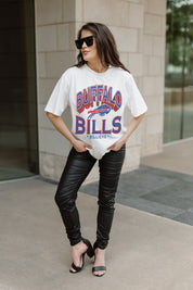 BUFFALO BILLS SHAKEDOWN OVERSIZED CREWNECK TEE