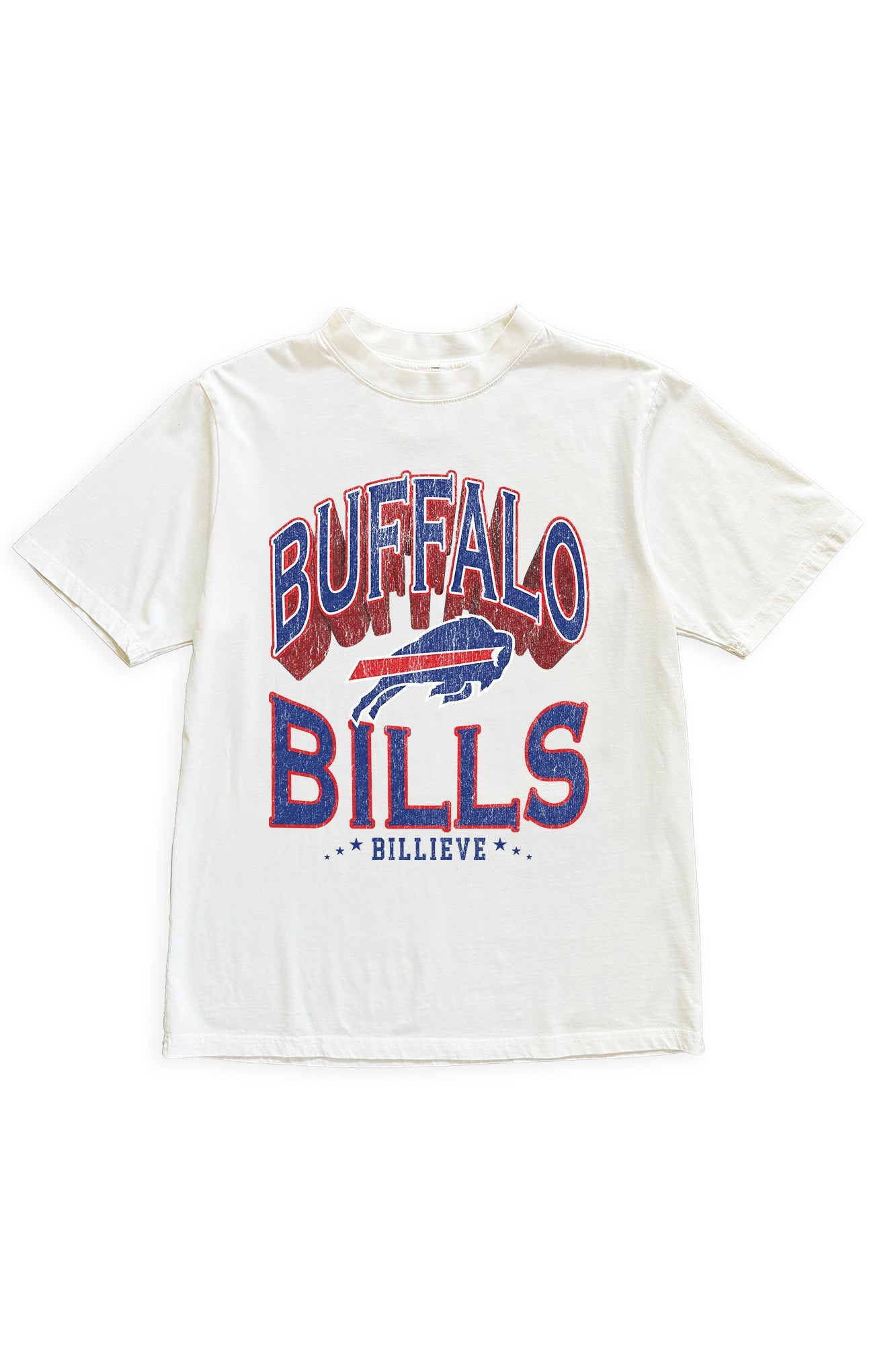 BUFFALO BILLS SHAKEDOWN OVERSIZED CREWNECK TEE