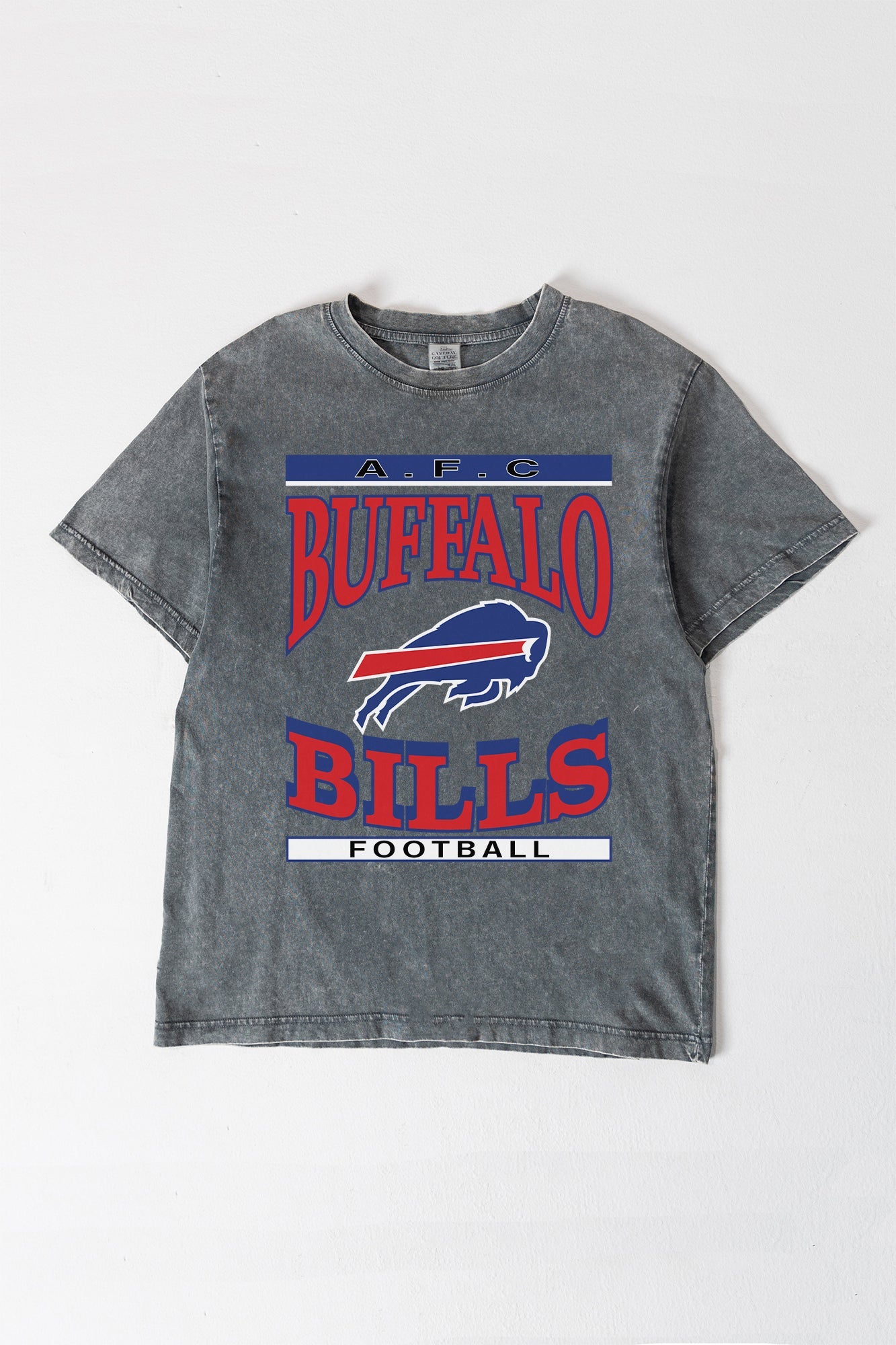 BUFFALO BILLS CLASSIC GRIND WASHED RELAXED FIT TEE