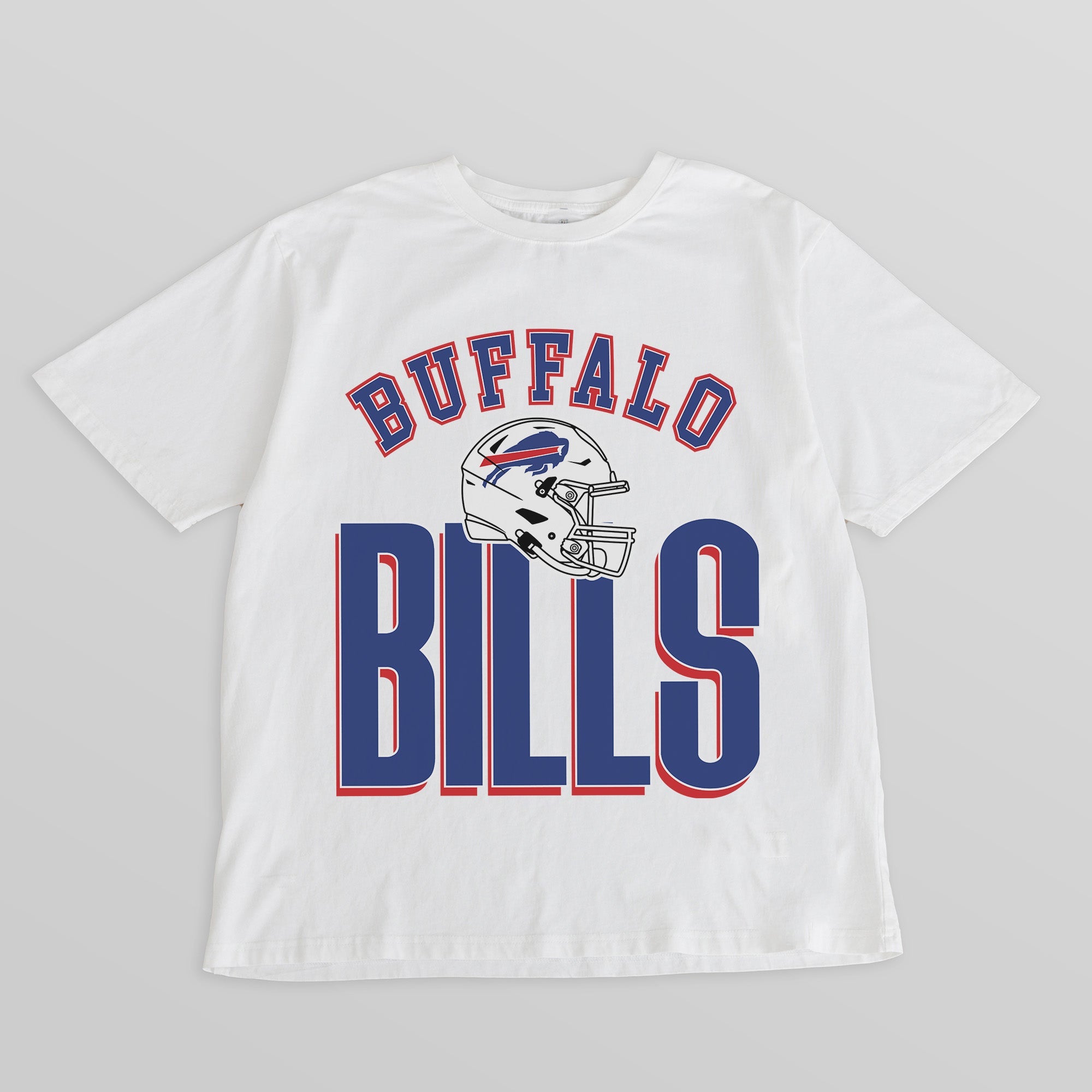 BUFFALO BILLS FIERCE FOCUS WASHED RELAXED FIT TEE