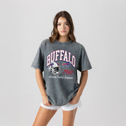 BUFFALO BILLS CLASSIC MOTION WASHED RELAXED FIT TEE