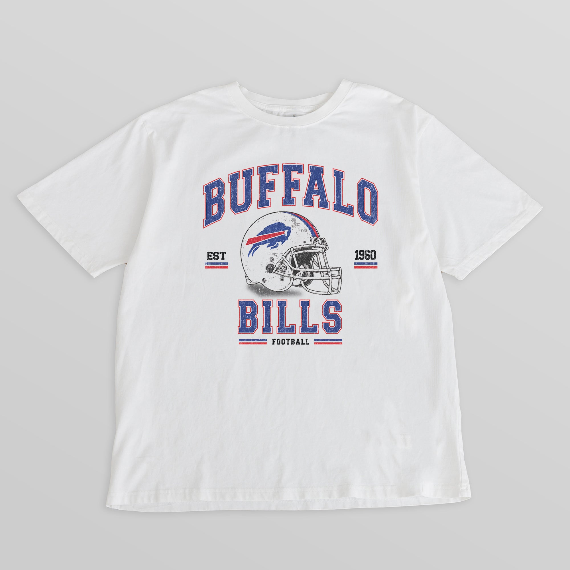 BUFFALO BILLS PLAY TO WIN WASHED RELAXED FIT TEE