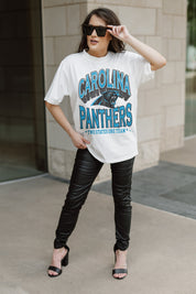 CAROLINA PANTHERS SHAKEDOWN OVERSIZED CREWNECK TEE