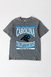 CAROLINA PANTHERS CLASSIC GRIND WASHED RELAXED FIT TEE