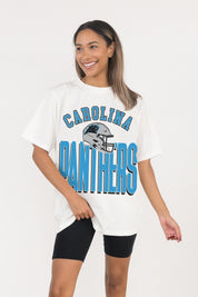 CAROLINA PANTHERS FIERCE FOCUS WASHED RELAXED FIT TEE