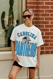 CAROLINA PANTHERS FIERCE FOCUS WASHED RELAXED FIT TEE