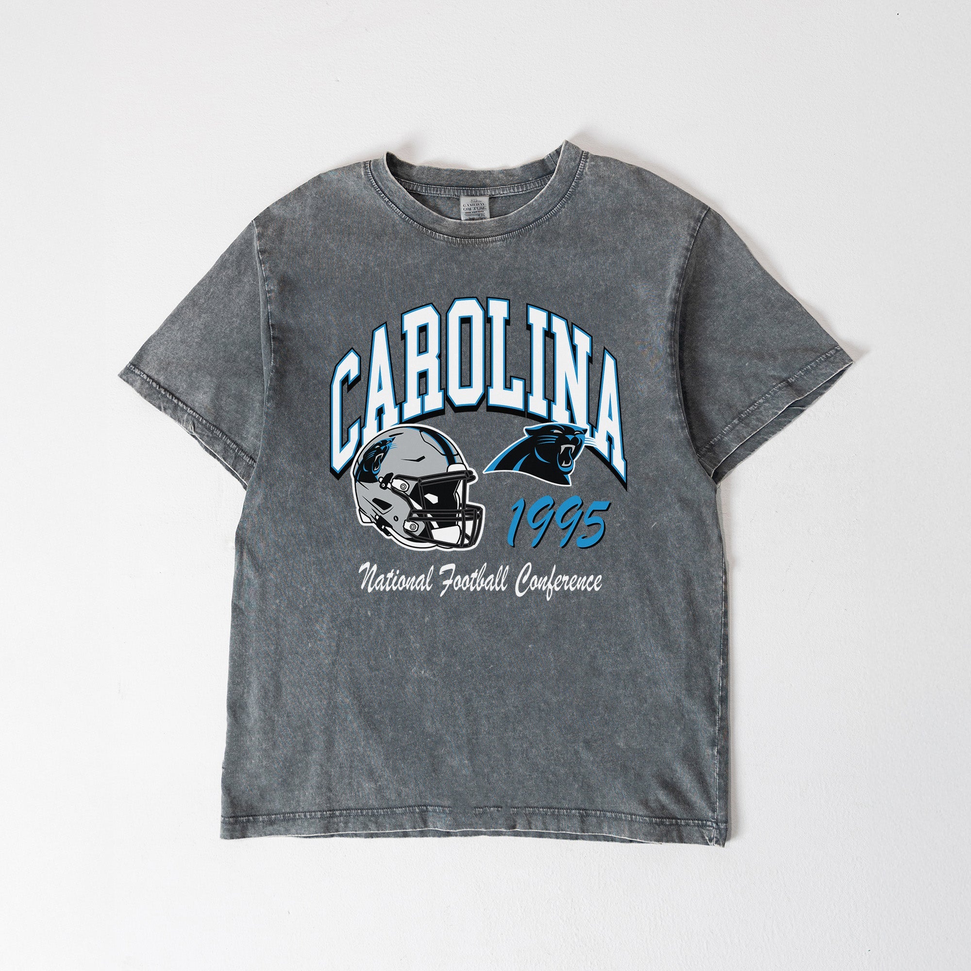 CAROLINA PANTHERS CLASSIC MOTION WASHED RELAXED FIT TEE
