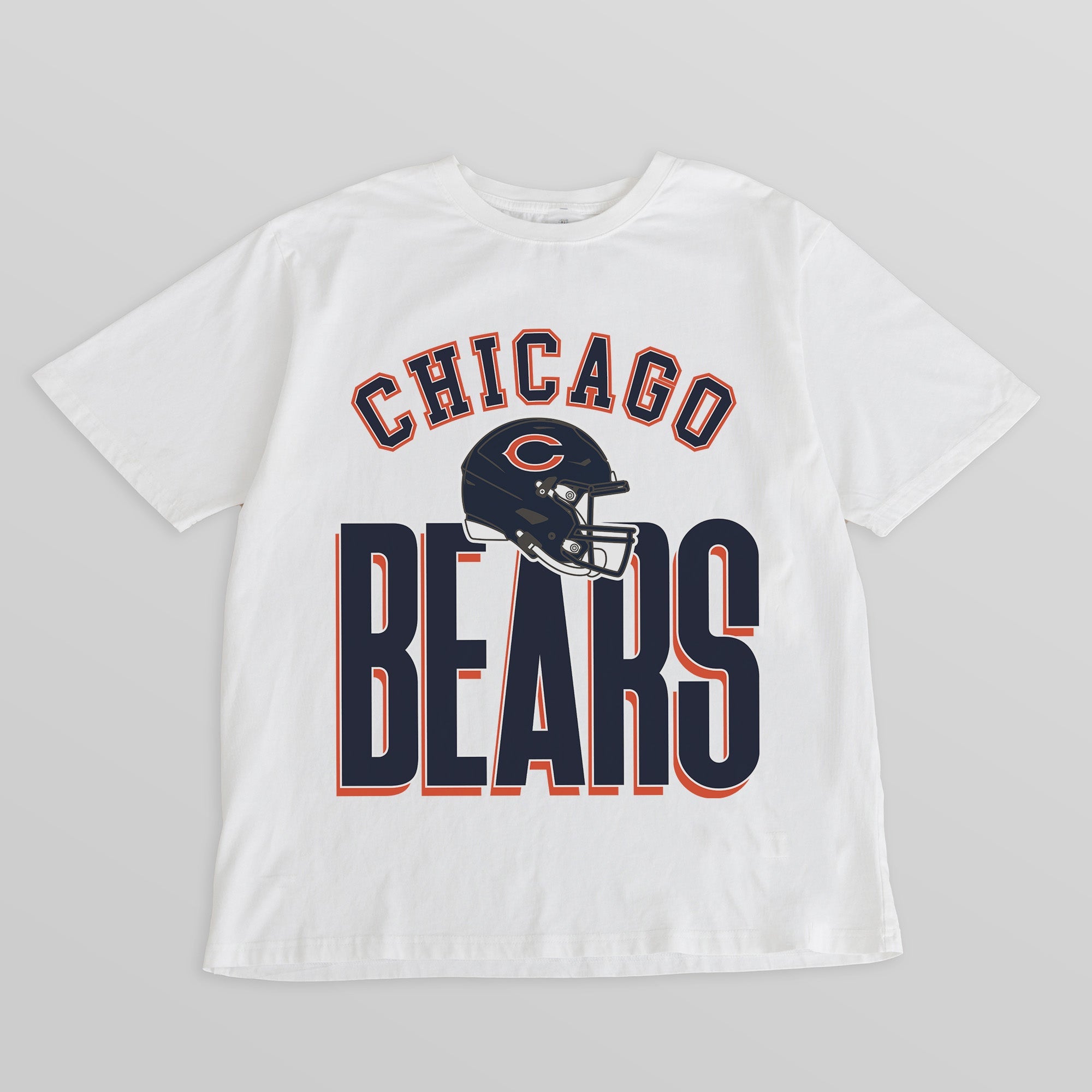 CHICAGO BEARS FIERCE FOCUS WASHED RELAXED FIT TEE