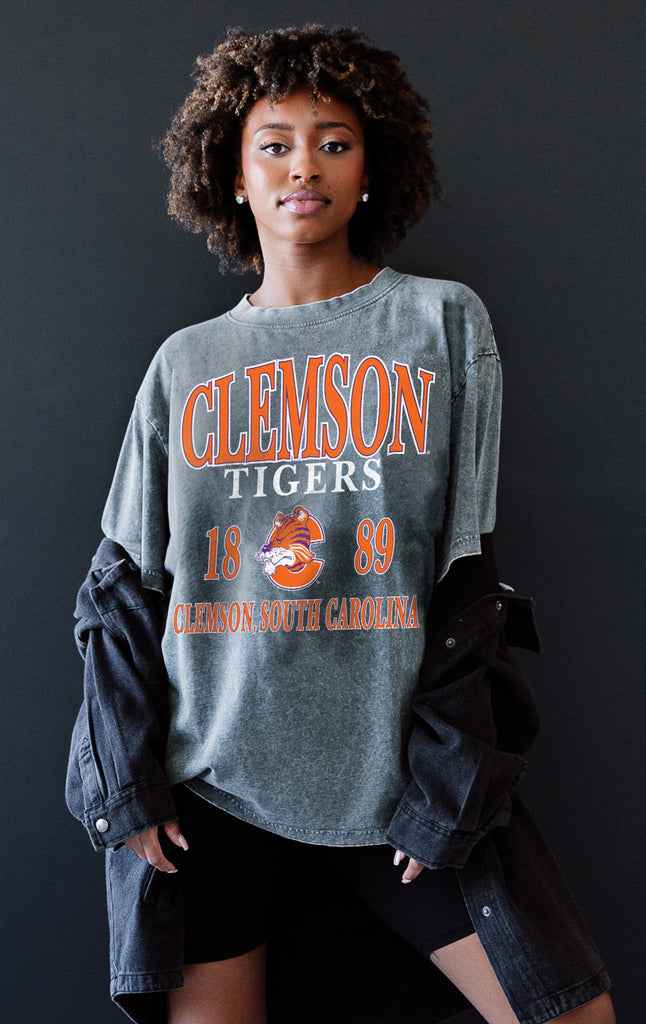 CLEMSON TIGERS TIME-HONORED OVERSIZED CREWNECK TEE
