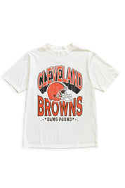 CLEVELAND BROWNS SHAKEDOWN OVERSIZED CREWNECK TEE