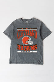 CLEVELAND BROWNS CLASSIC GRIND WASHED RELAXED FIT TEE