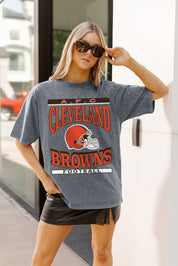 CLEVELAND BROWNS CLASSIC GRIND WASHED RELAXED FIT TEE