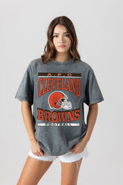 CLEVELAND BROWNS CLASSIC GRIND WASHED RELAXED FIT TEE