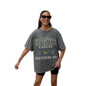 COPPIN STATE EAGLES Throwback Oversized Tee