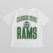 COLORADO STATE RAMS FIERCE FOCUS WASHED RELAXED FIT TEE