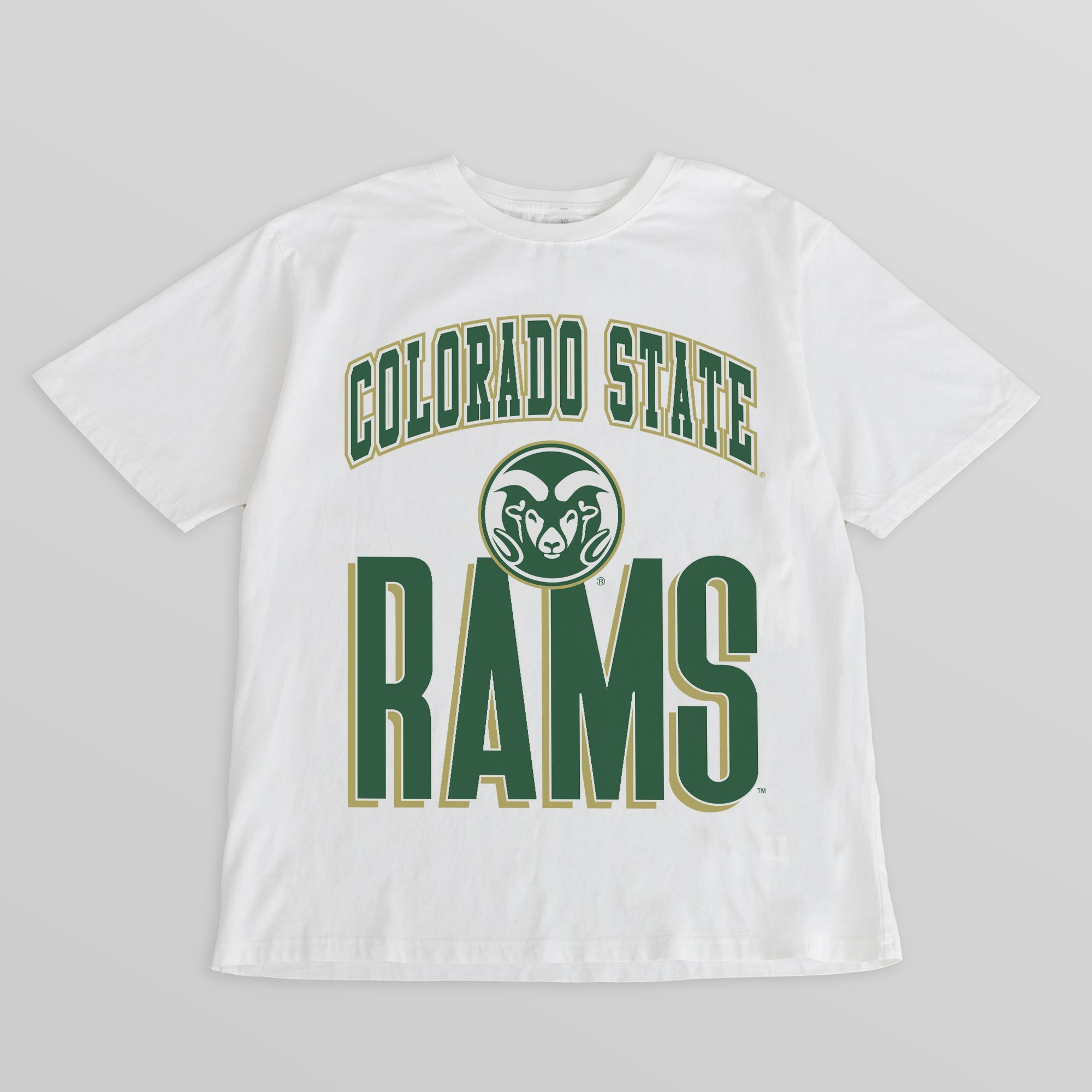 COLORADO STATE RAMS FIERCE FOCUS WASHED RELAXED FIT TEE