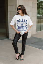 DALLAS COWBOYS SHAKEDOWN OVERSIZED CREWNECK TEE