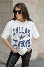 DALLAS COWBOYS SHAKEDOWN OVERSIZED CREWNECK TEE