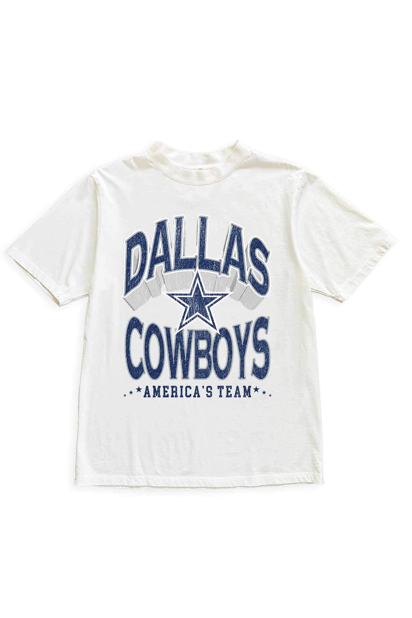 DALLAS COWBOYS SHAKEDOWN OVERSIZED CREWNECK TEE