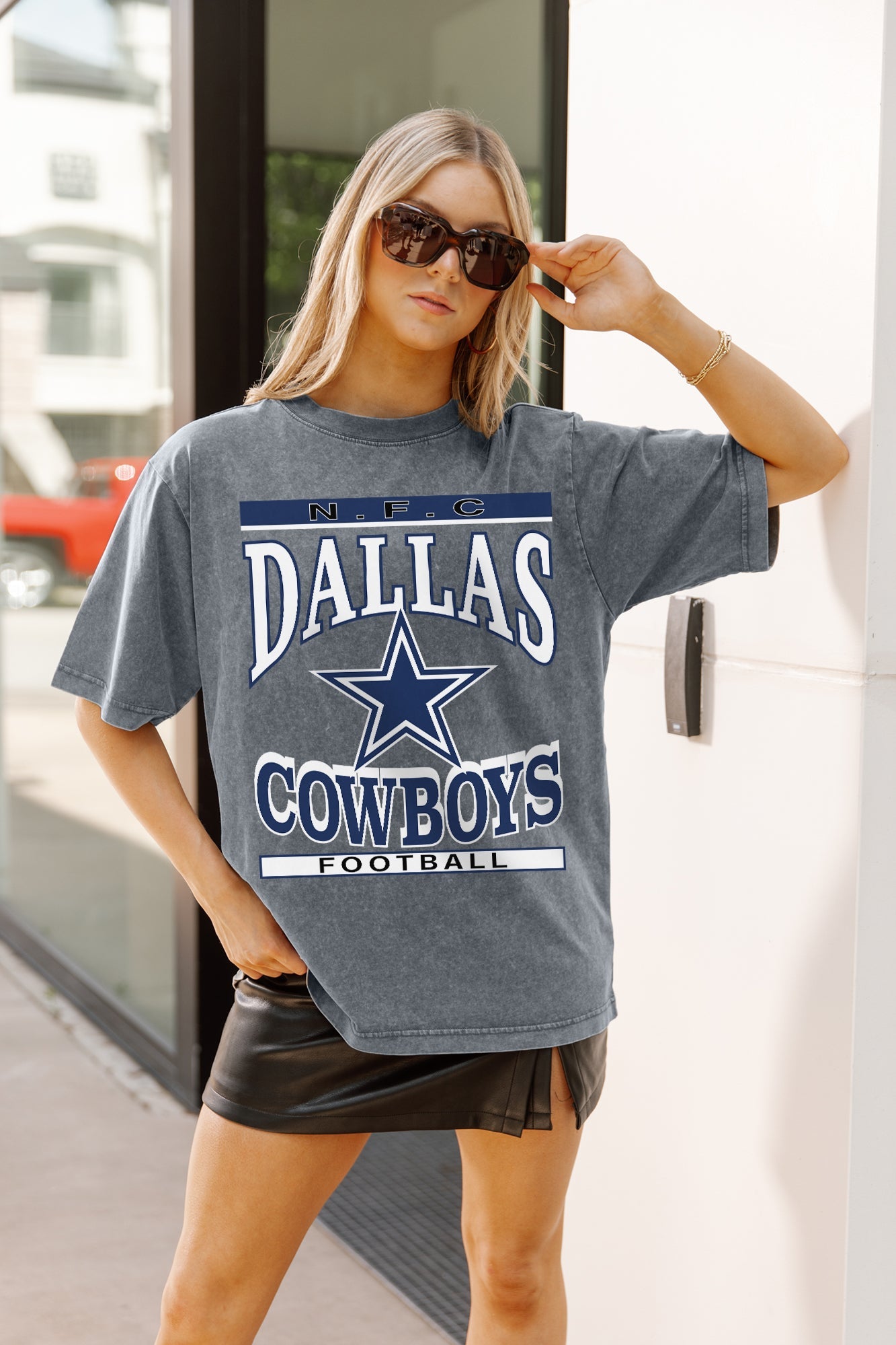 DALLAS COWBOYS CLASSIC GRIND WASHED RELAXED FIT TEE