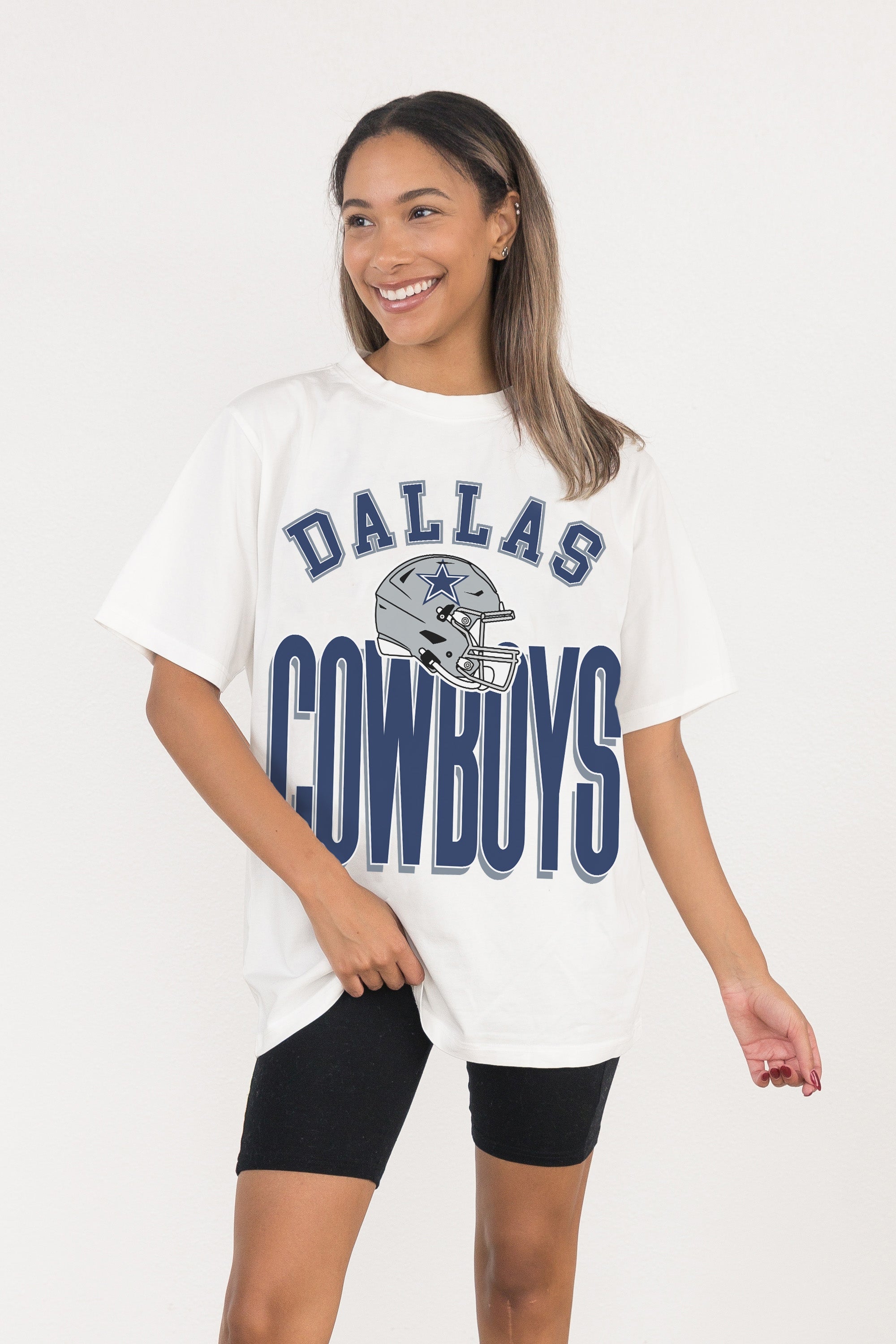 DALLAS COWBOYS FIERCE FOCUS WASHED RELAXED FIT TEE