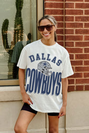 DALLAS COWBOYS FIERCE FOCUS WASHED RELAXED FIT TEE