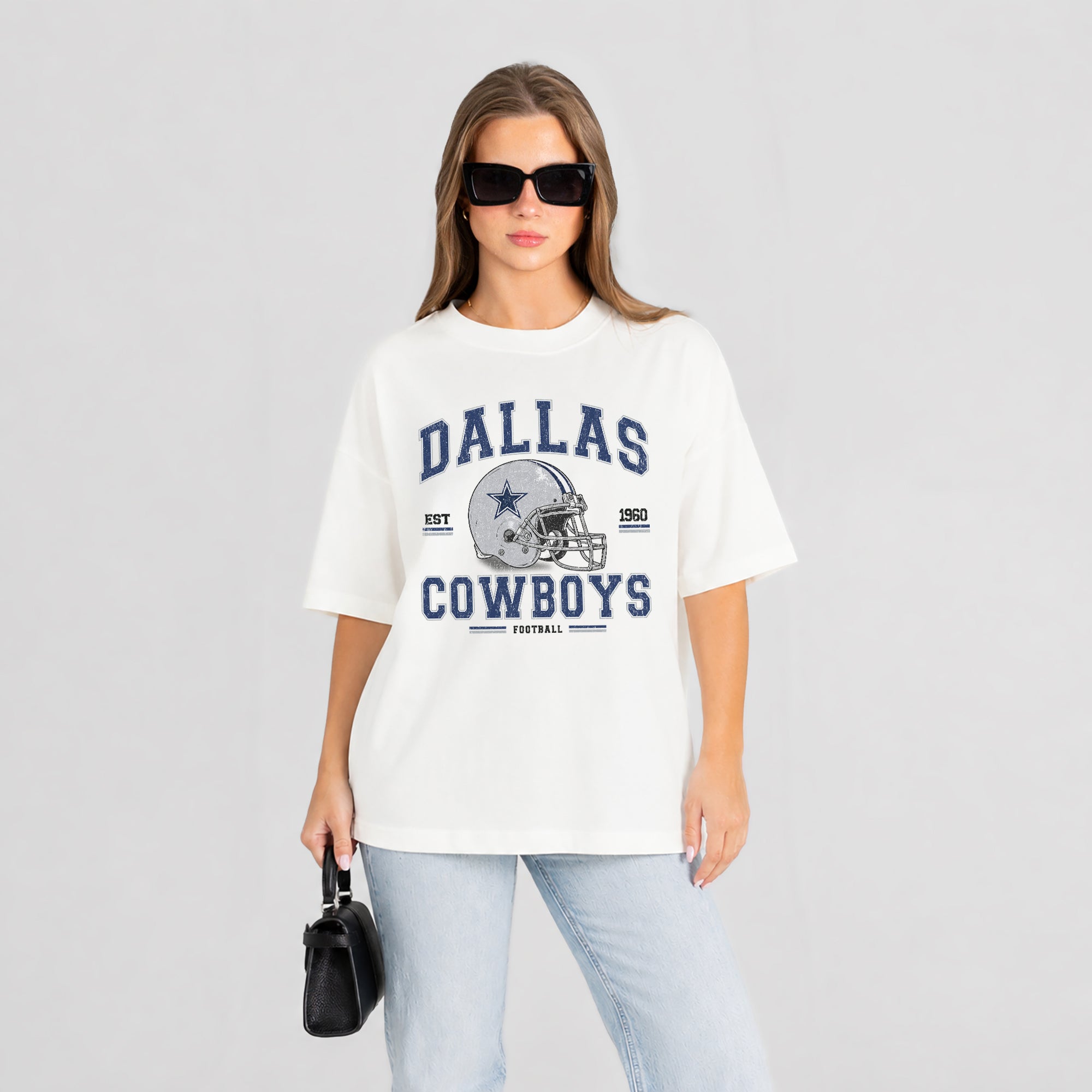 DALLAS COWBOYS PLAY TO WIN WASHED RELAXED FIT TEE