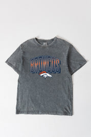DENVER BRONCOS PEAK PERFORMANCE OVERSIZED CREWNECK TEE