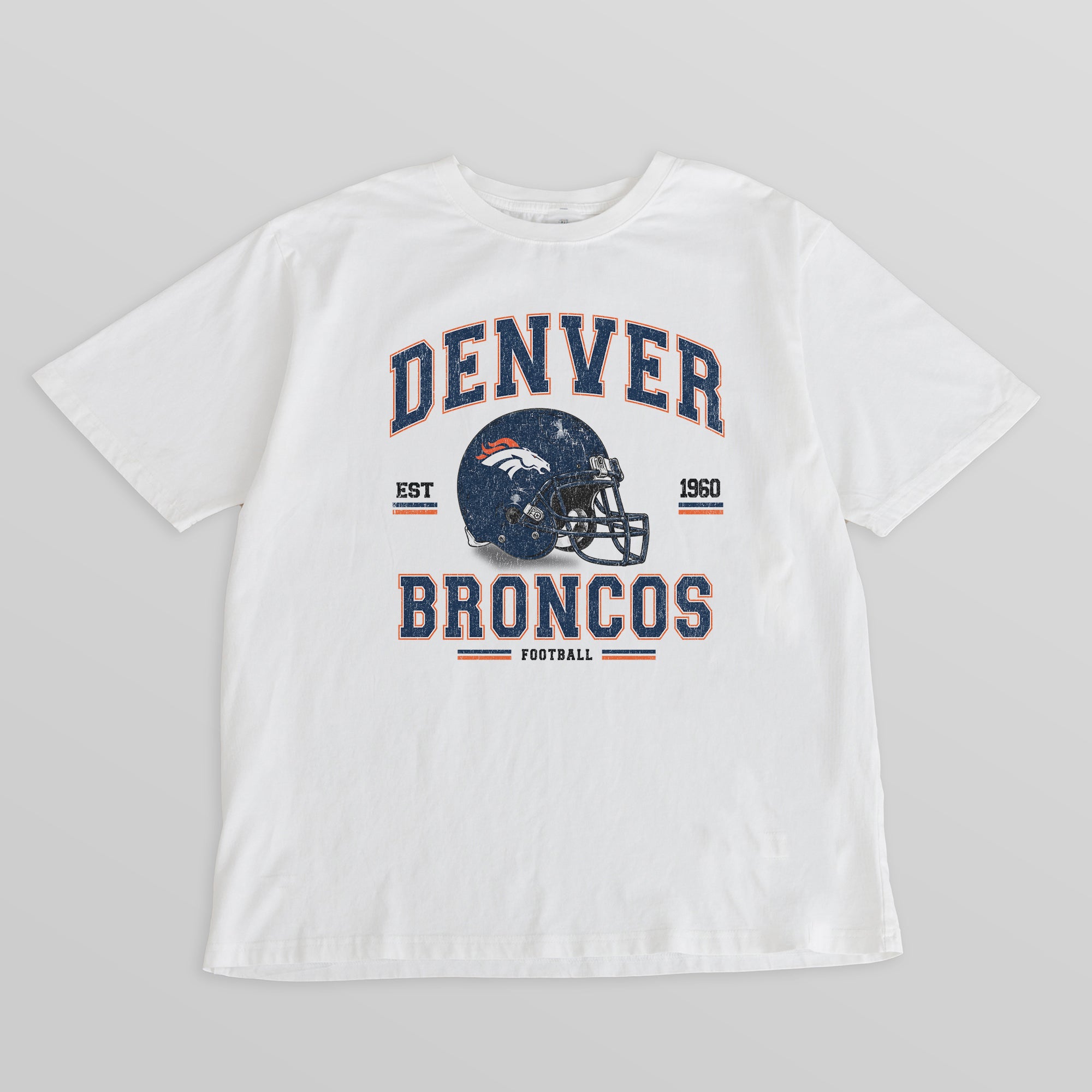 DENVER BRONCOS PLAY TO WIN WASHED RELAXED FIT TEE