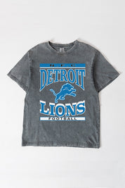 DETROIT LIONS CLASSIC GRIND WASHED RELAXED FIT TEE
