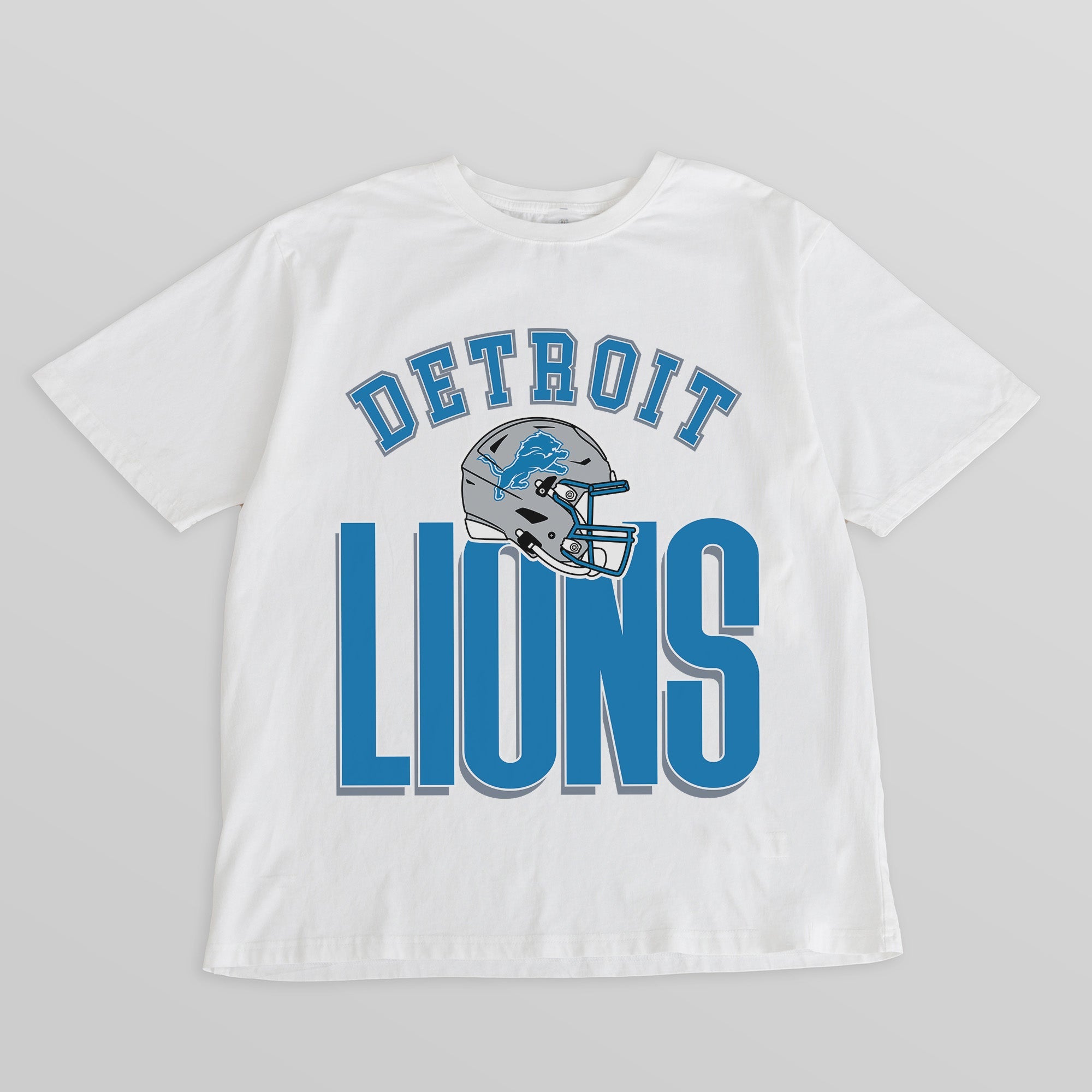 DETROIT LIONS FIERCE FOCUS WASHED RELAXED FIT TEE