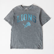 DETROIT LIONS BLING SEASON OVERSIZED CREWNECK TEE