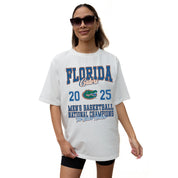 FLORIDA GATORS BATTLE HARDENED OVERSIZED CREWNECK TEE
