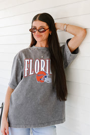 FLORIDA GATORS PLAYBOOK WIN OVERSIZED CREWNECK TEE
