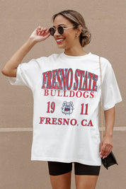 FRESNO STATE BULLDOGS UNITY OVERSIZED CREWNECK TEE