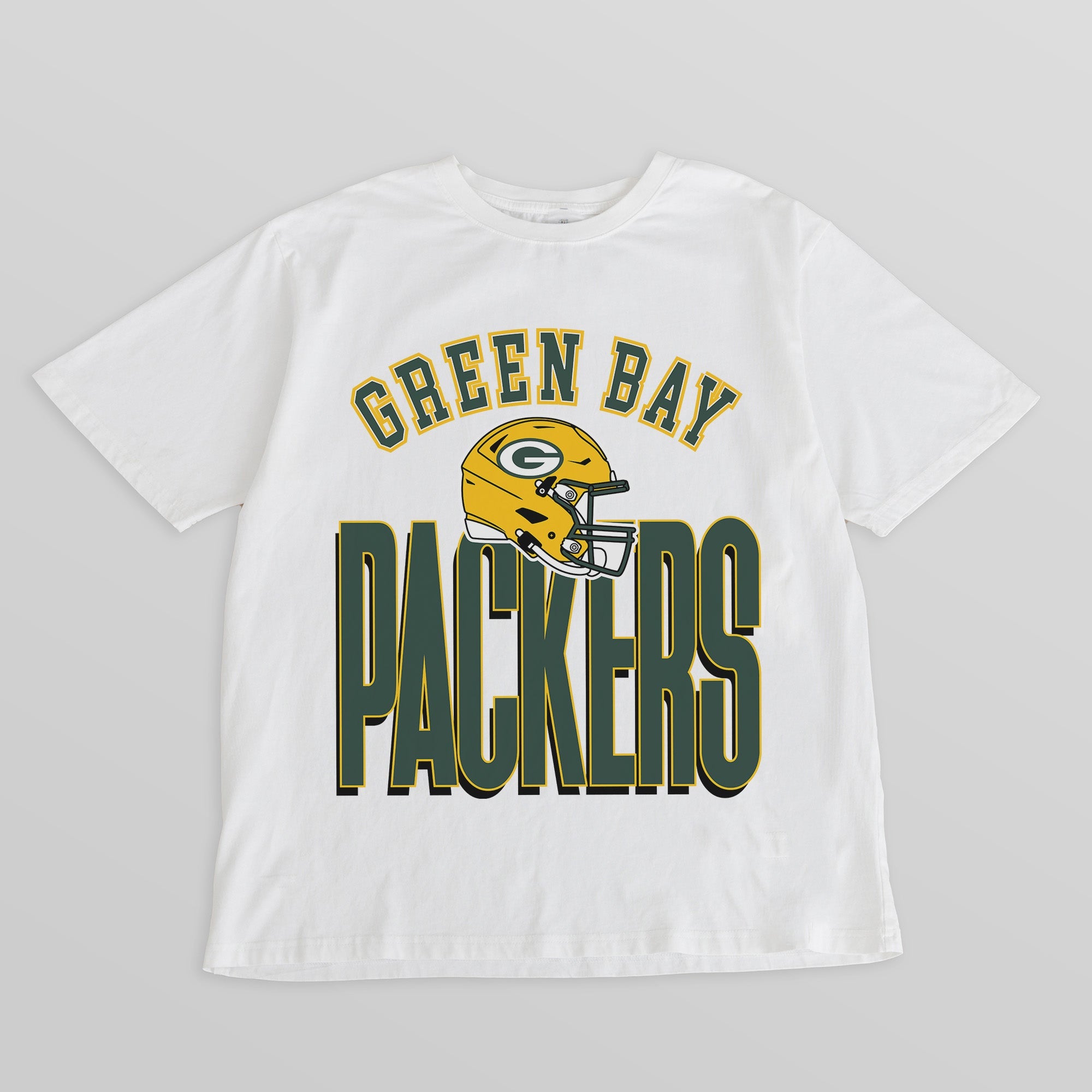 GREEN BAY PACKERS FIERCE FOCUS WASHED RELAXED FIT TEE