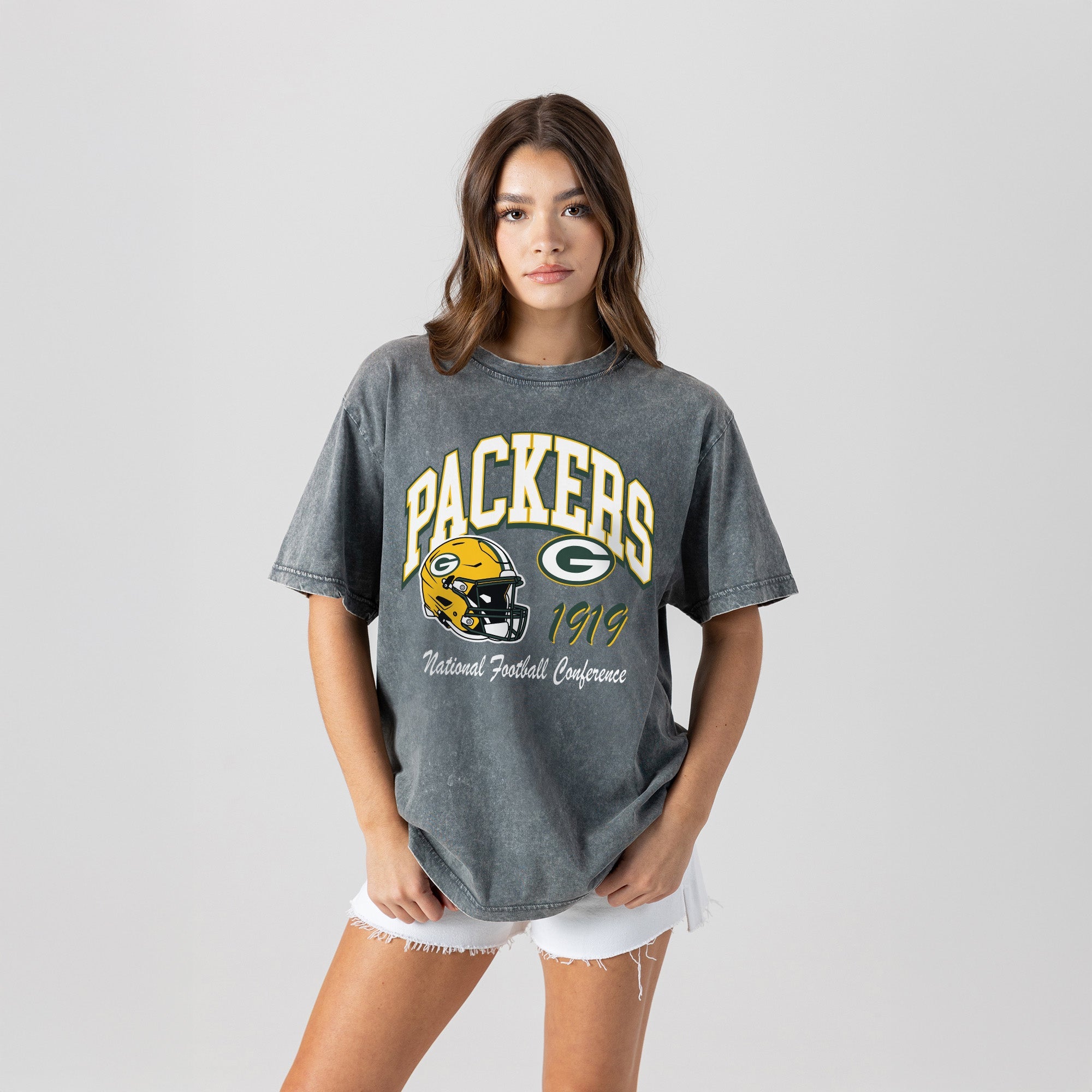 GREEN BAY PACKERS CLASSIC MOTION WASHED RELAXED FIT TEE