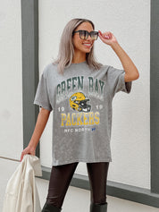 GREEN BAY PACKERS Nothing But The Best Oversized Crewneck Tee