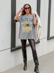 GREEN BAY PACKERS Nothing But The Best Oversized Crewneck Tee