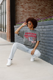 GONZAGA BULLDOGS KEEP THE LEAD OVERSIZED CREWNECK TEE