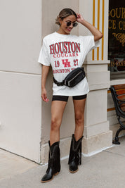 HOUSTON COUGARS UNITY OVERSIZED CREWNECK TEE