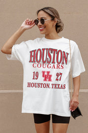 HOUSTON COUGARS UNITY OVERSIZED CREWNECK TEE
